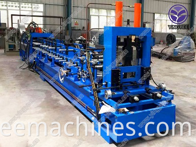 c channel roll forming machine 3mm thickness C/Z/U/L purlin rolling machine